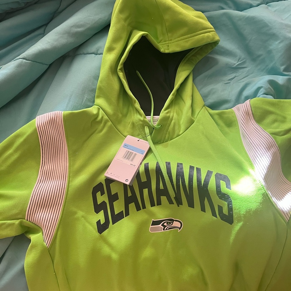 Seahawks Lime Green Hoodie